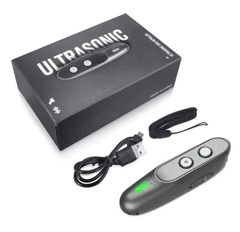 Portable Ultrasonic Dog Deterrent - Safe and Effective Bark Control
