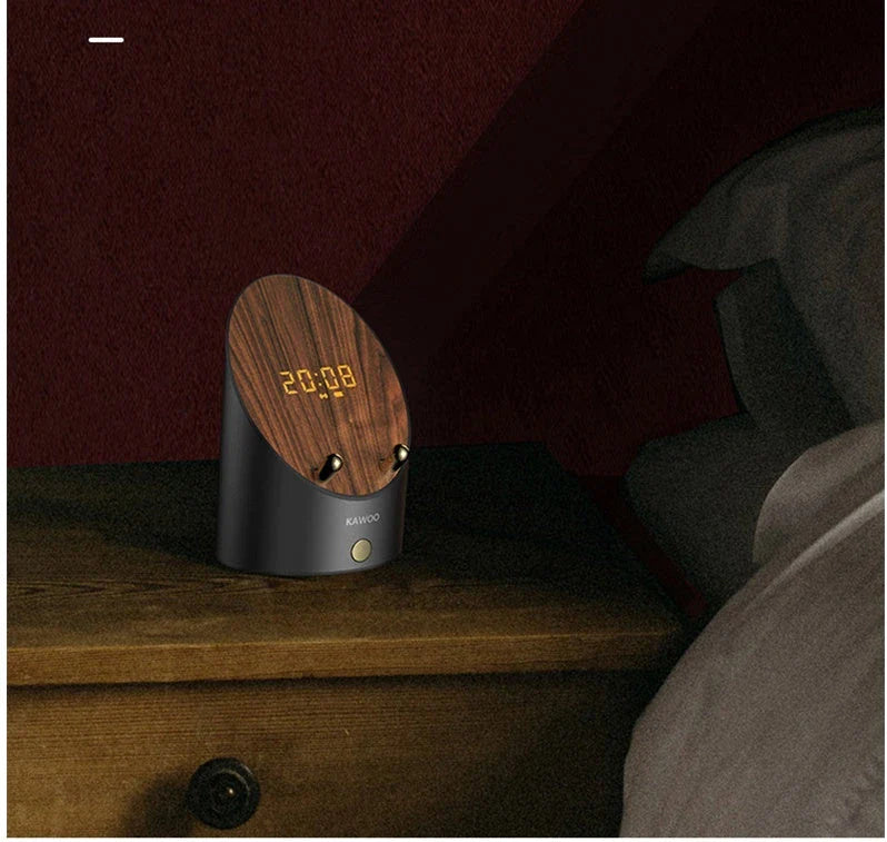 Innovative induction speaker with integrated alarm clock - wireless music experience with premium sound quality