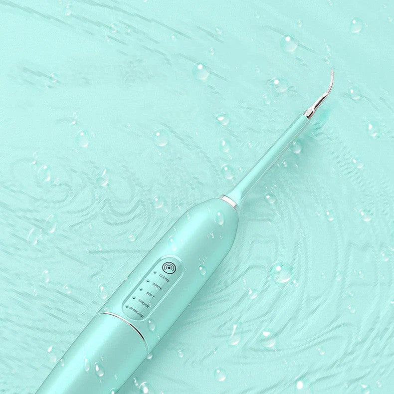 Ultrasonic Electric Toothbrush with Tartar Removal Scaler - Customizable Intensity, High-Frequency Vibrations, and Waterproof Design for Effective Dental Cleaning
