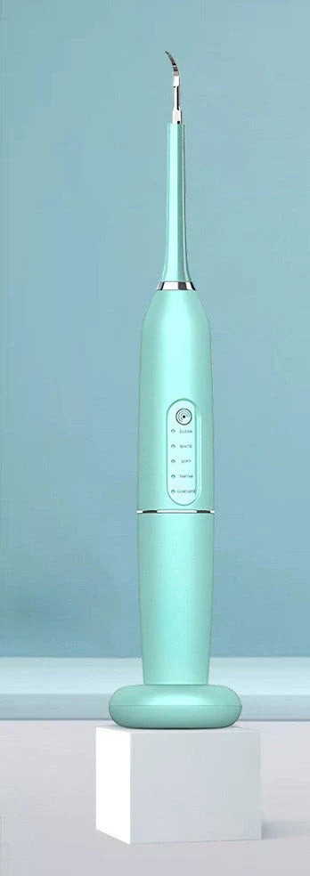Ultrasonic Electric Toothbrush with Tartar Removal Scaler - Customizable Intensity, High-Frequency Vibrations, and Waterproof Design for Effective Dental Cleaning