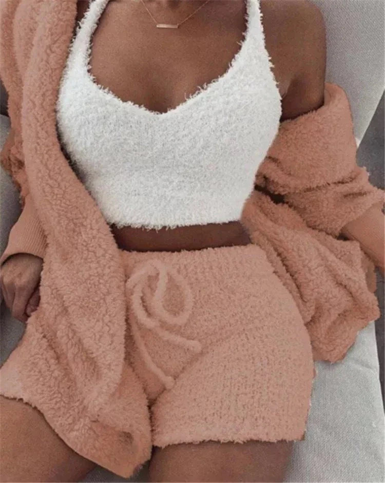 Premium luxury flannel loungewear set in a variety of stylish colours and sizes