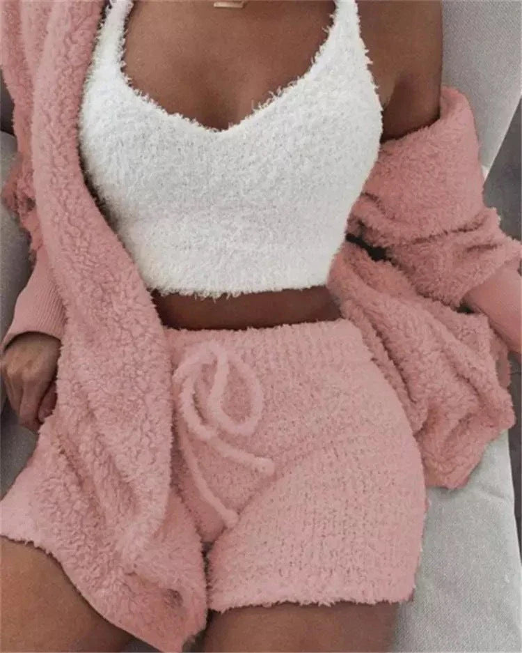 Premium luxury flannel loungewear set in a variety of stylish colours and sizes