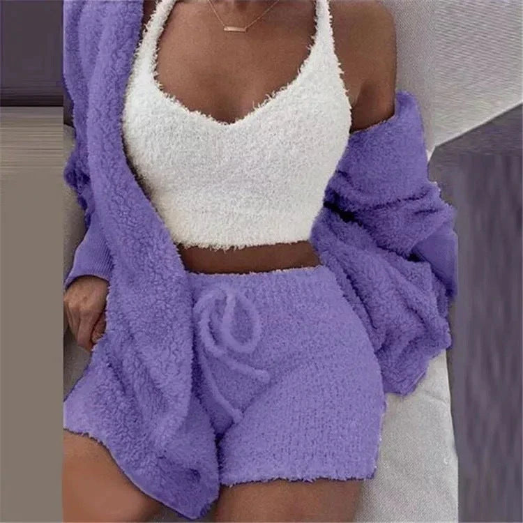 Premium luxury flannel loungewear set in a variety of stylish colours and sizes
