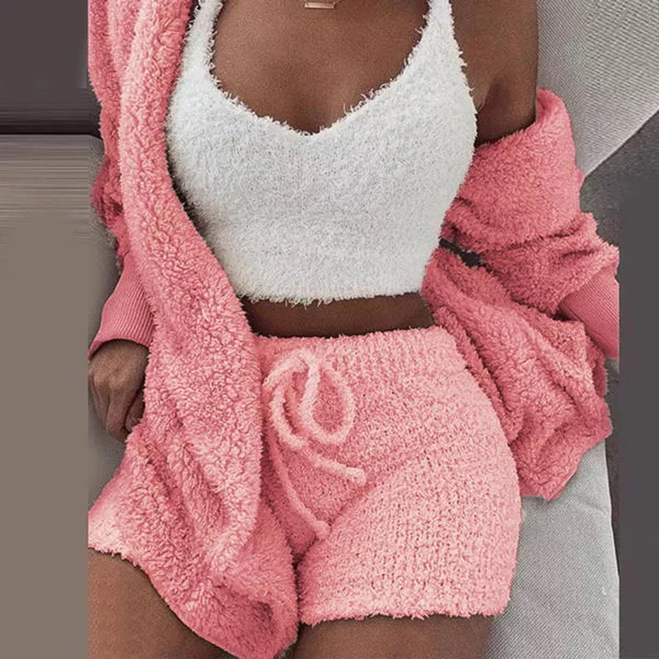 Premium luxury flannel loungewear set in a variety of stylish colours and sizes