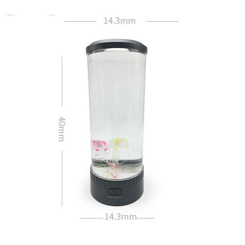 Enchanting jellyfish lamp with lifelike jellyfish and colour-changing effects, creating a serene and relaxing ambiance.