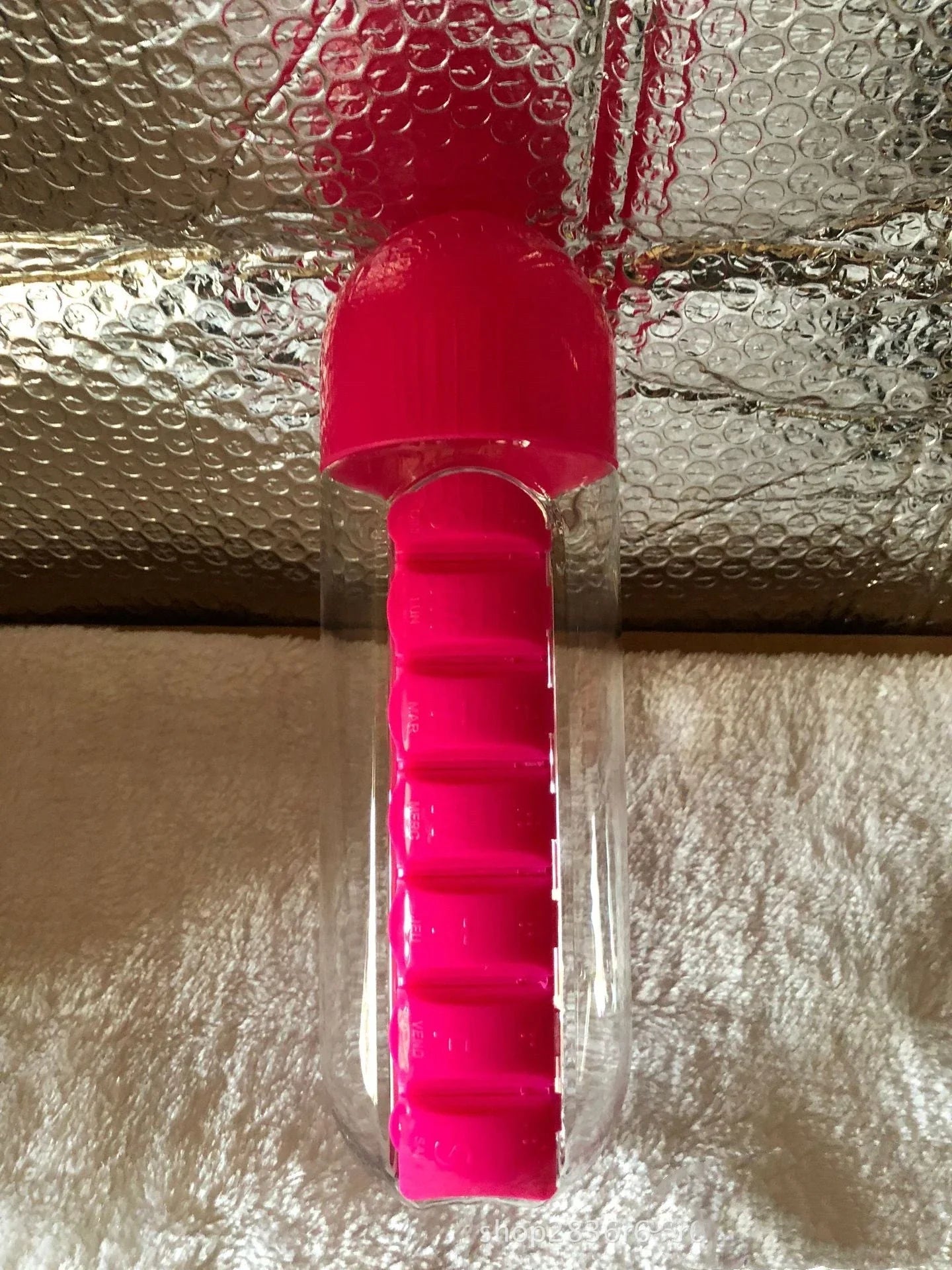 Portable Hydration Bottle with Medication Organizer - Stay Hydrated and Organized on the Go