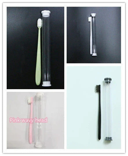 Premium soft bristle toothbrush with various colour options for gentle and effective dental cleaning
