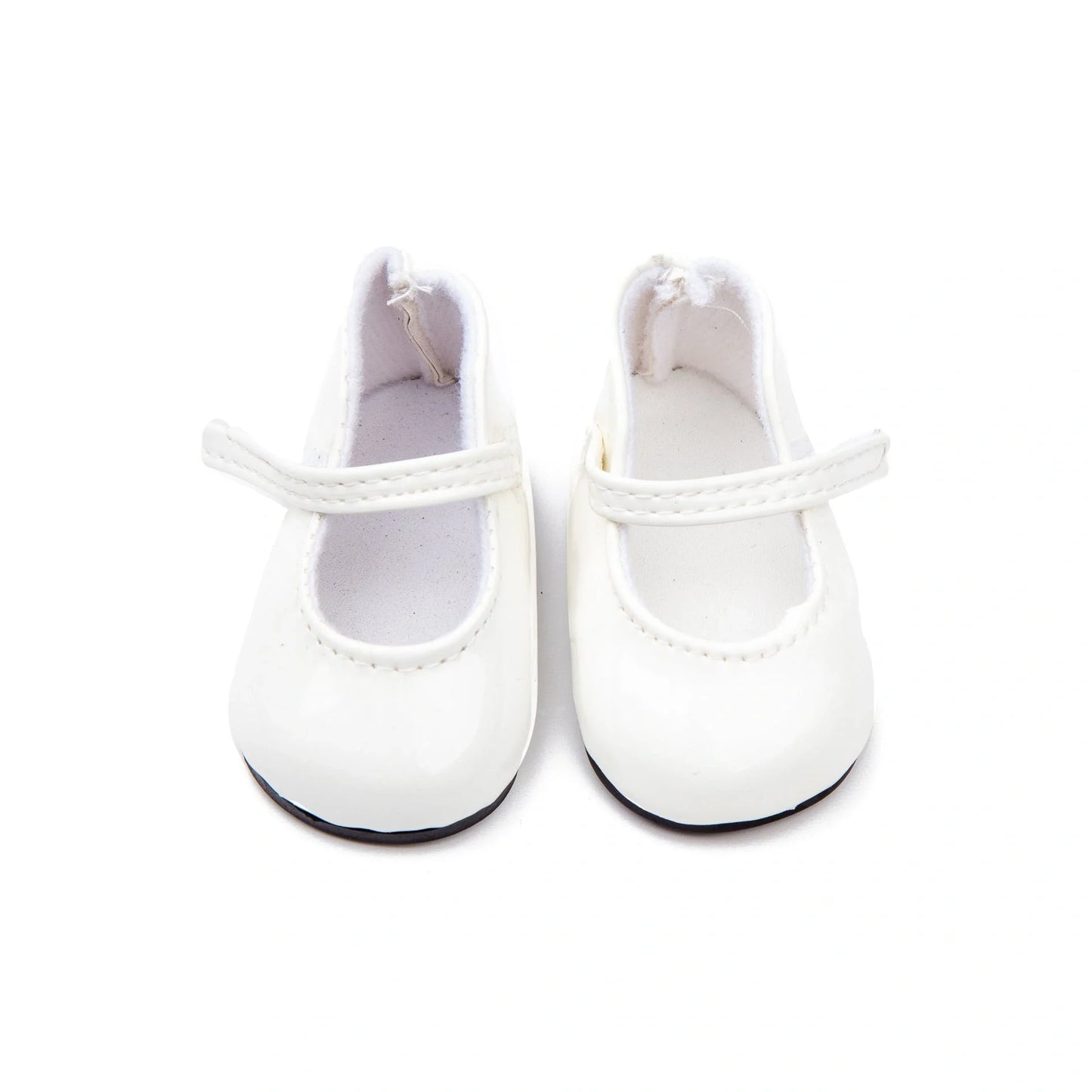 Stylish leather dolls' shoes in various colours, designed to perfectly complement American Girl dolls.