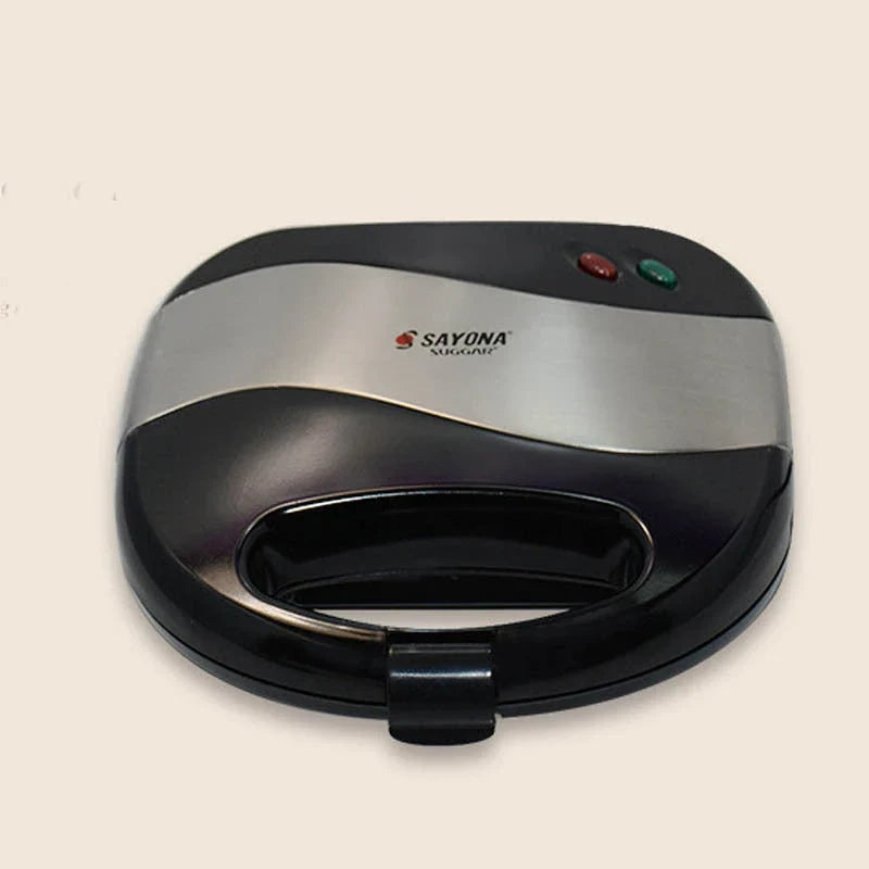 Compact and efficient mini nut sandwich maker with double-sided heating tray, Teflon nonstick coating, and advanced temperature control for hassle-free baking