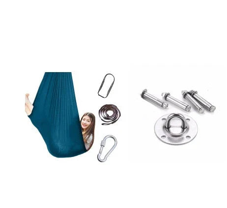 Premium Kids Cozy Sensory Swing Hammock for Therapy and Relaxation in Various Colors