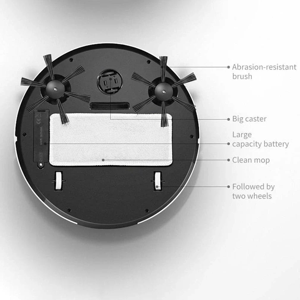 Intelligent Home Robot - Sophisticated Robotic Vacuum Cleaner for Effortless Cleaning in British Homes