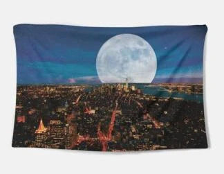 Handcrafted tapestry wall hanging featuring a captivating design with premium materials and expert British craftsmanship