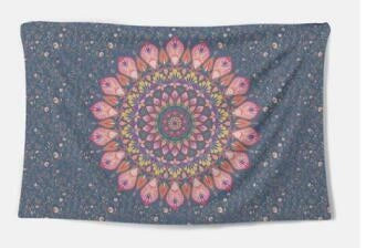 Handcrafted tapestry wall hanging featuring a captivating design with premium materials and expert British craftsmanship