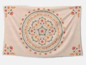Handcrafted tapestry wall hanging featuring a captivating design with premium materials and expert British craftsmanship