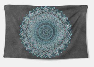 Handcrafted tapestry wall hanging featuring a captivating design with premium materials and expert British craftsmanship