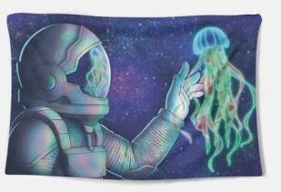 Handcrafted tapestry wall hanging featuring a captivating design with premium materials and expert British craftsmanship