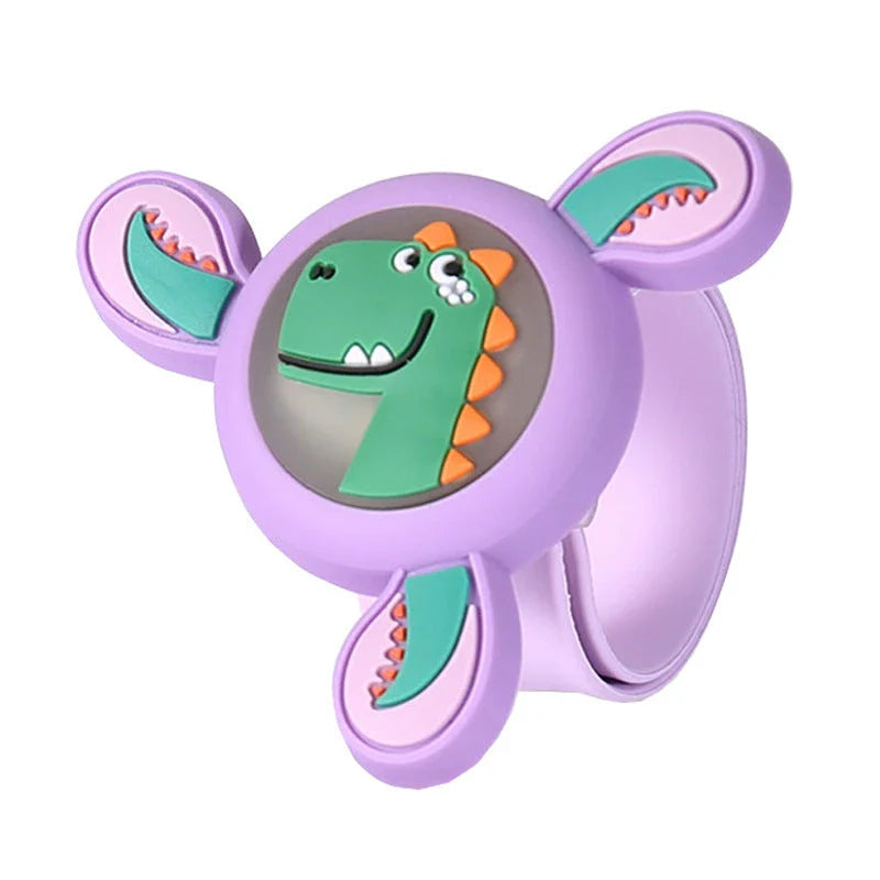 Enchanting luminous mosquito repellent bracelet for children with vibrant colour-changing lights and natural plant-based oil protection