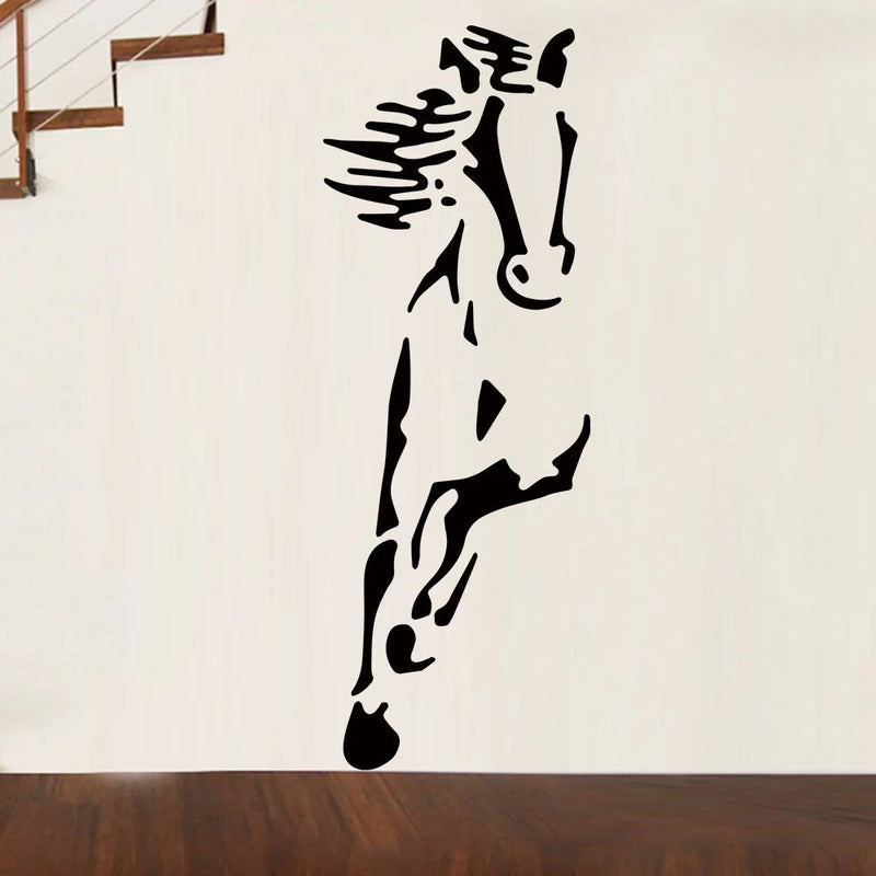 GiftHomen UK Horse Galloping Wall Sticker for Bedroom and Living Room Decoration