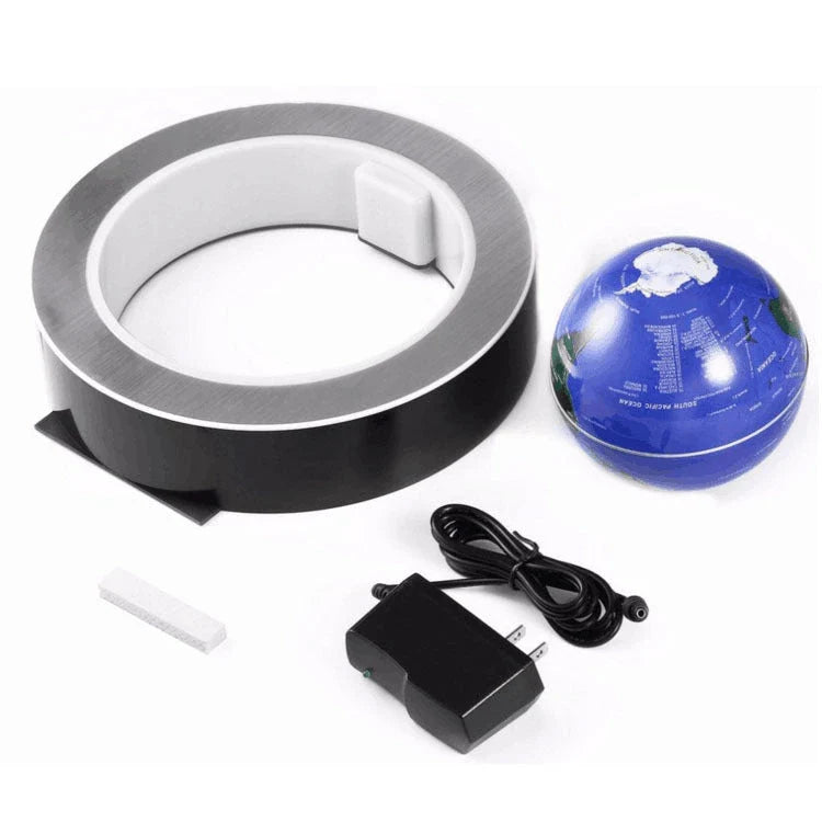 Mesmerising Magnetic Levitating Globe with LED Light Display, Floating World Map Decoration