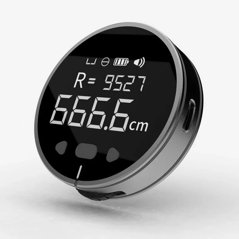 High-Precision Digital Measuring Ruler with Rechargeable Battery, Flexible Measuring Function, Impressive Range, and Durable Large LCD Screen