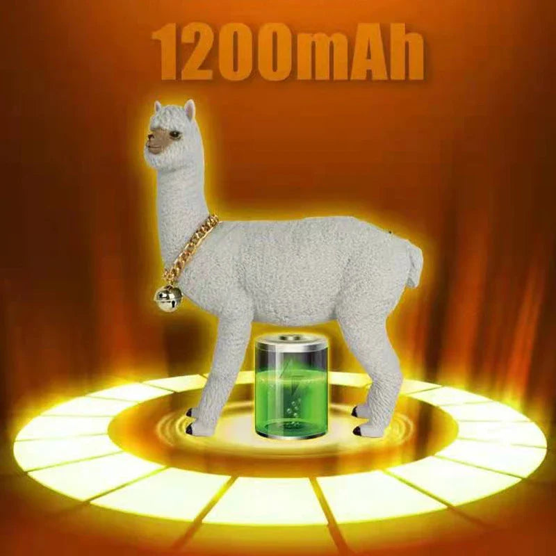 Portable Alpaca Bluetooth Speaker with Cartoon Design, Powerful 3W Audio Driver, and True Wireless Stereo Capabilities