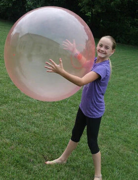 Colourful, lightweight bubble balls in various sizes, perfect for outdoor play and UK kids' parties