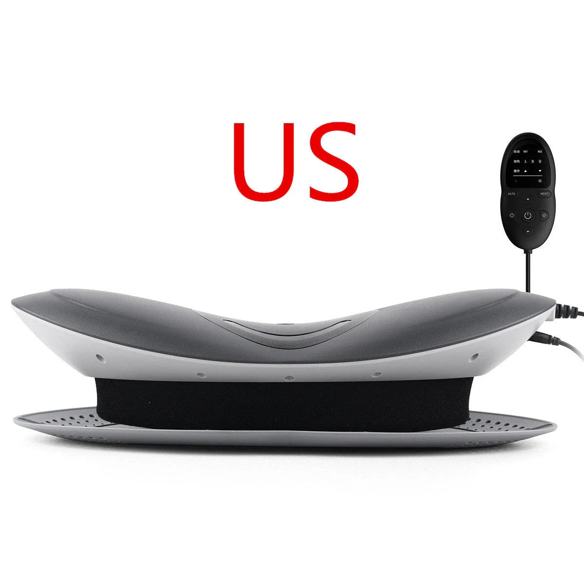 Premium Waist Massager with Heat Therapy - Ergonomic design for lower back pain relief and improved posture