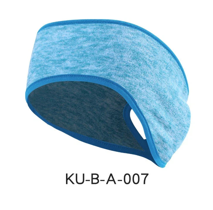 Premium windproof earmuffs with breathable fabric, moisture-wicking technology, and durable construction for cold weather running and sports
