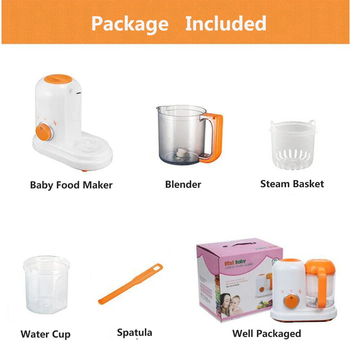 Smart Infant Food Processor with advanced features for preparing fresh, healthy baby meals