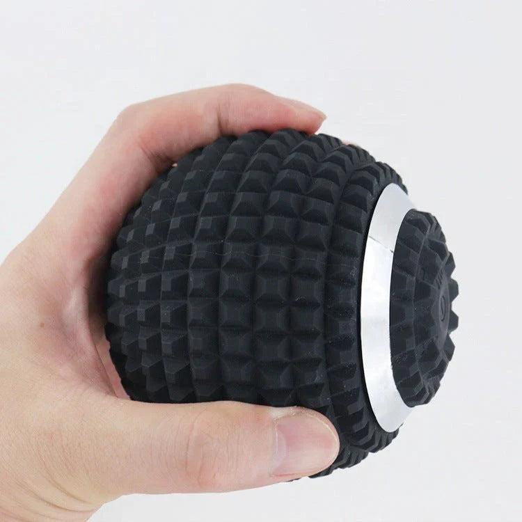 Premium vibrating massage ball with 4 adjustable vibration modes for muscle relaxation and recovery