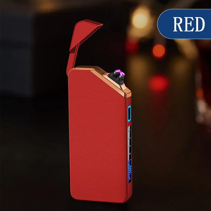 Stylish USB-powered lighter in various colours, featuring a compact and fashionable design for everyday carry