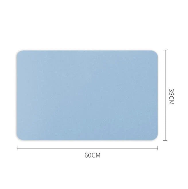 Premium diatomite absorbent foot pad with customized fit and superior moisture-wicking technology