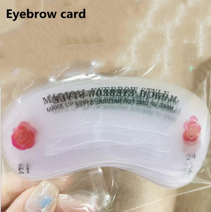 Premium Eyebrow Shaping Kit with precision stamp for effortless, natural-looking brow perfection