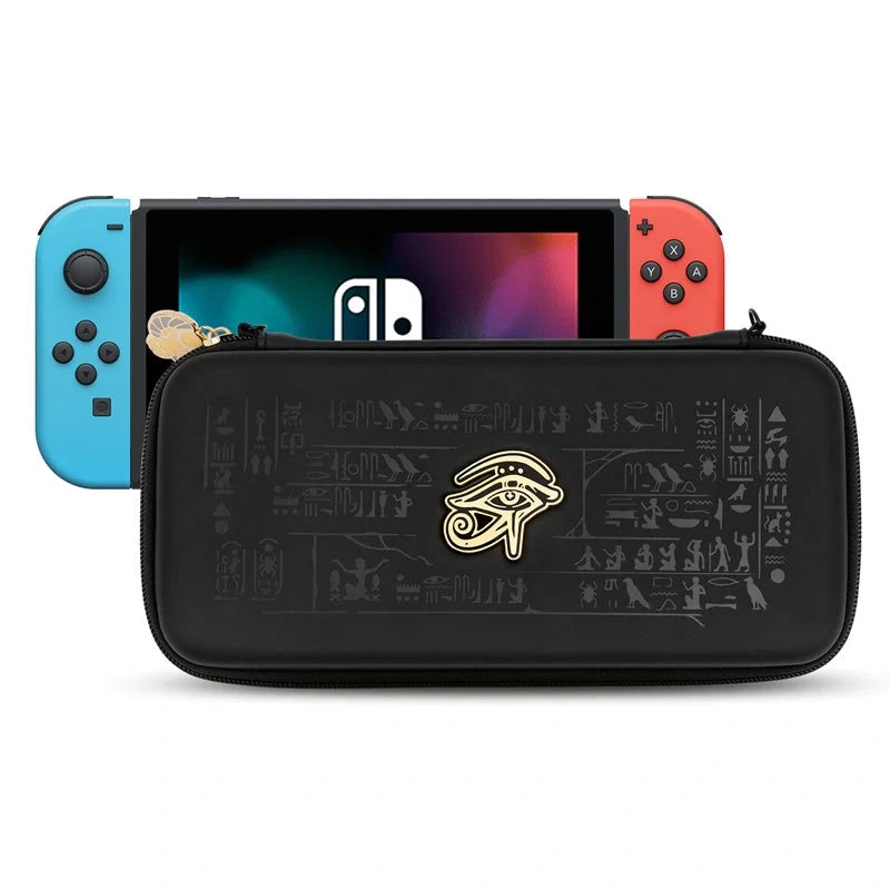 Mysterious Egypt themed Nintendo Switch Protective Shell with grip controller