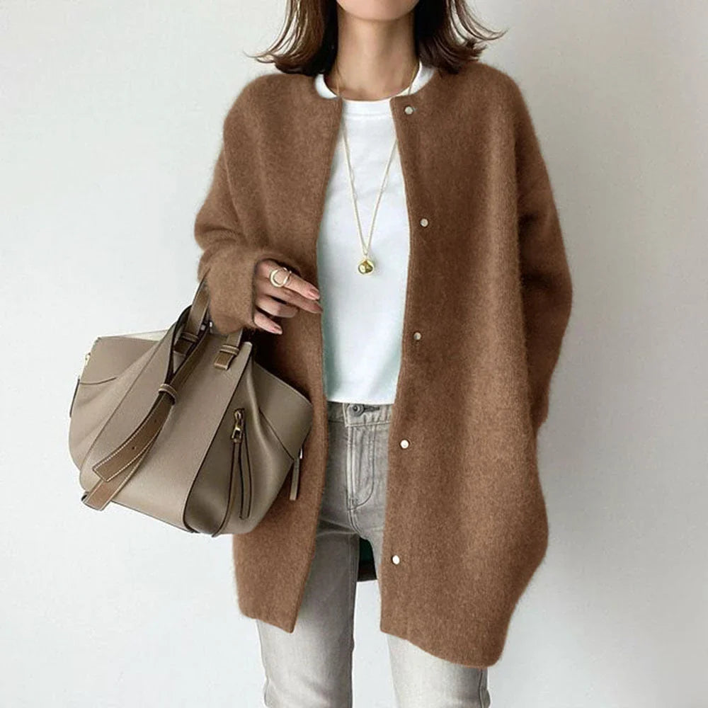 Stylish and cozy oversized cardigan jacket in various colors and sizes