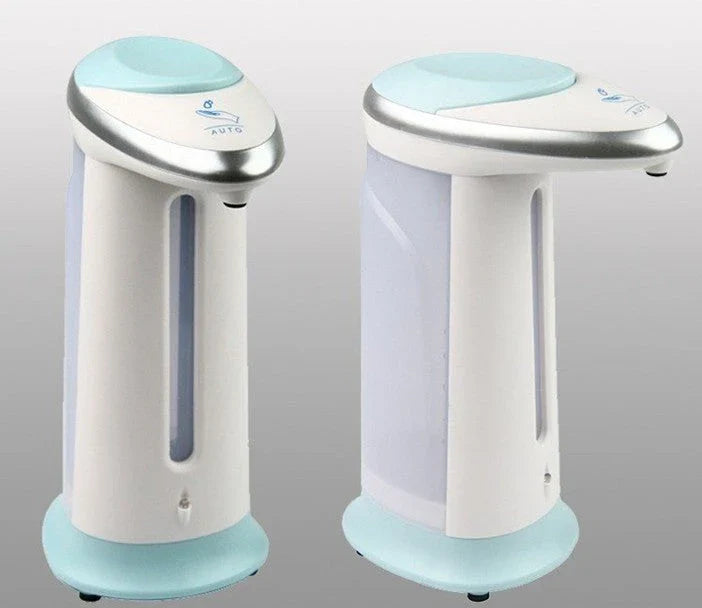 Automatic touchless soap dispenser with smart sensor, 400ml capacity, and sleek design for effortless hand-washing