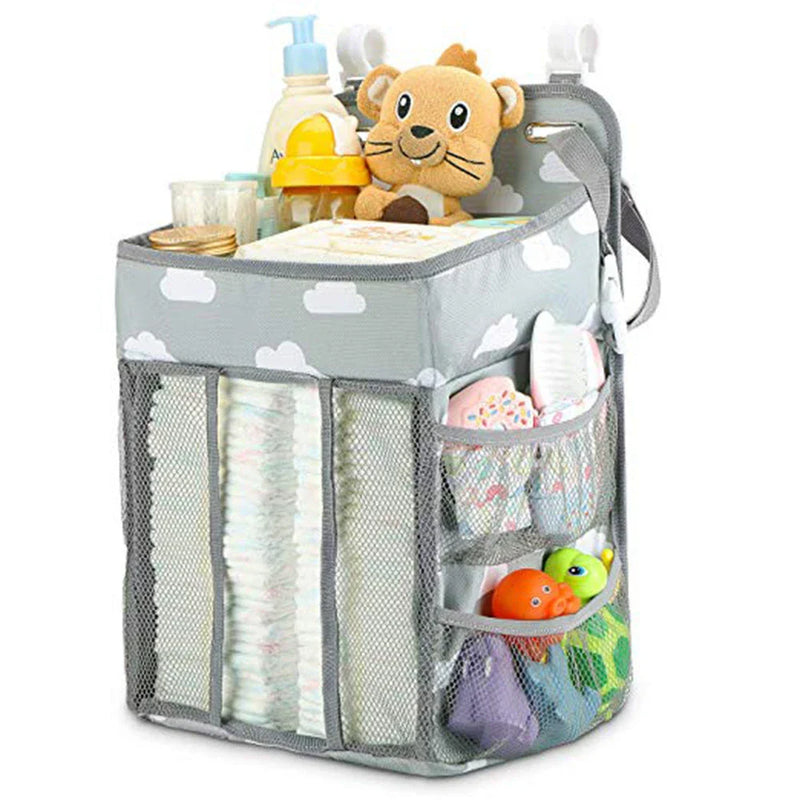 Versatile Crib-Side Organizer: Keeping Baby's Essentials Close at Hand