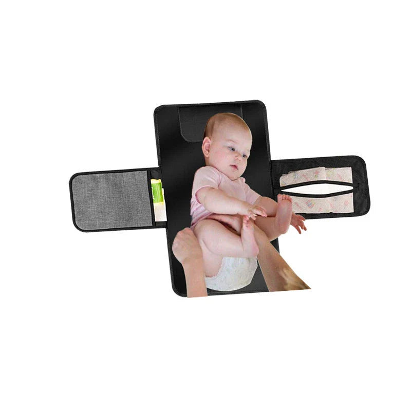 Premium foldable travel changing mat for baby, versatile and convenient with waterproof construction