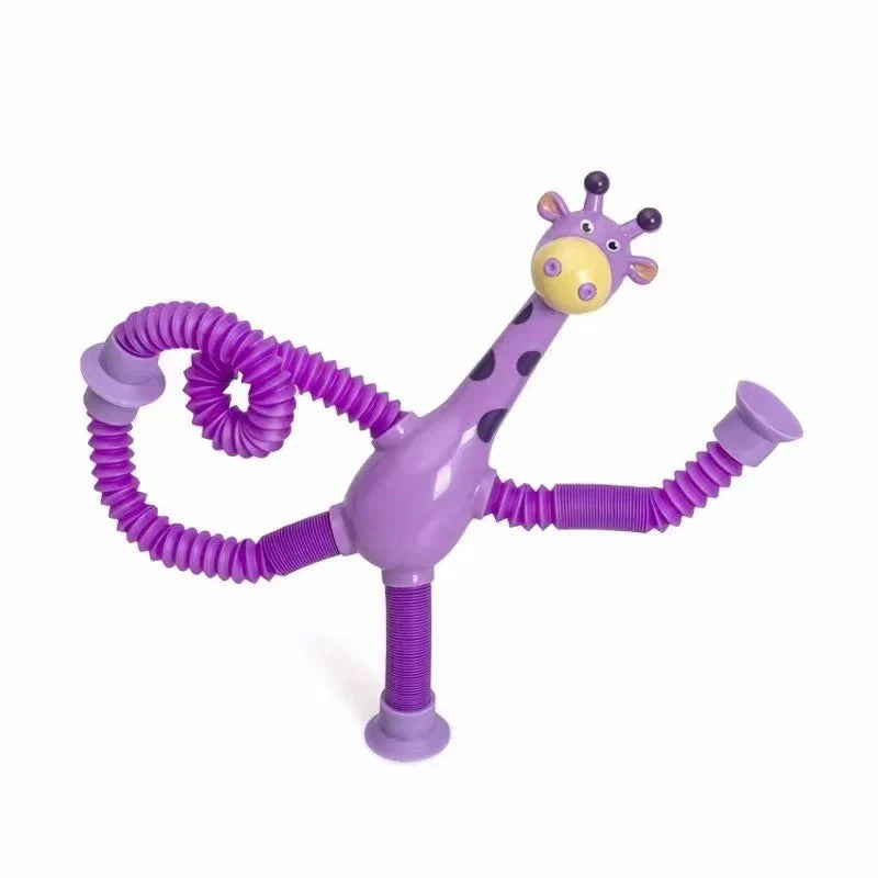 Giraffe Tubes Sensory Toys stretchable fidget toy in multiple colours