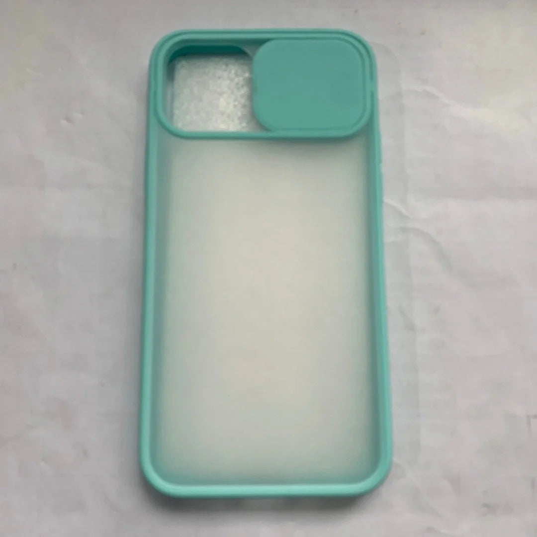 Frosted Surface Camera Protection Mobile Phone Case with Starry Sky Design
