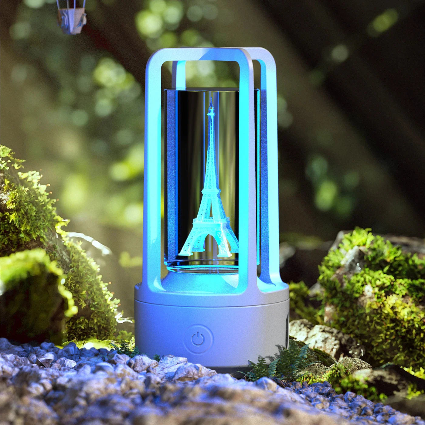 Elegant 2-in-1 Bluetooth speaker lamp with touch control, available in various color and design options