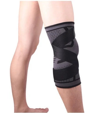 Sports knee brace with adjustable pressure design for active lifestyles
