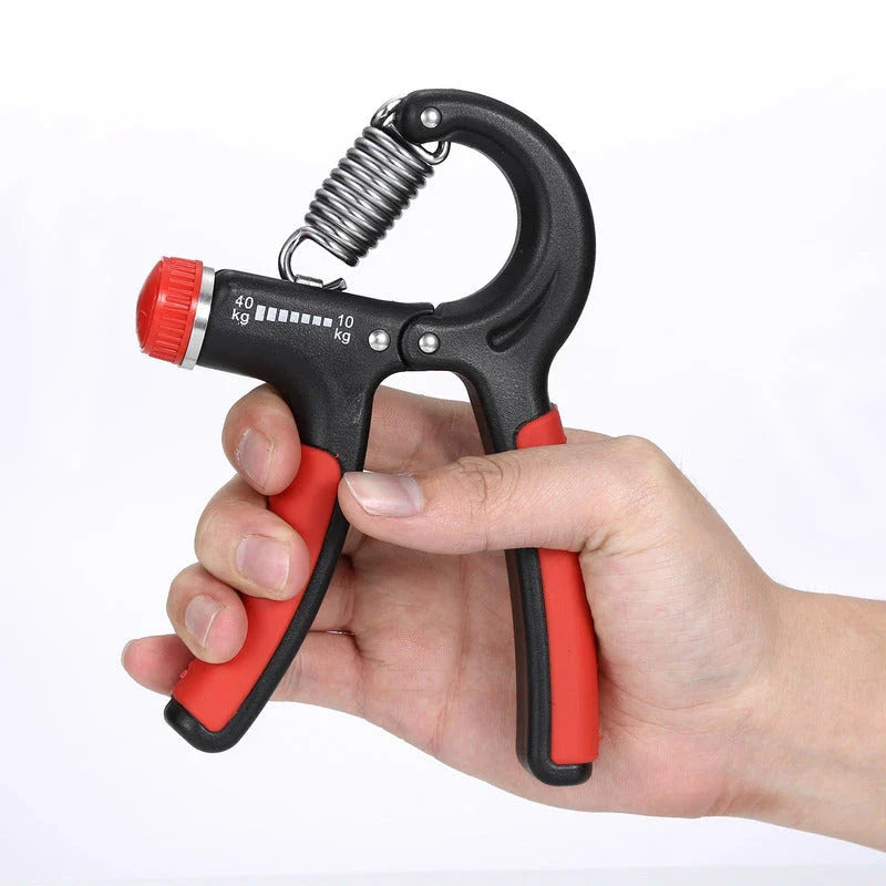 Robust adjustable hand grips with a range of 10-40 kg, designed for building powerful grip strength