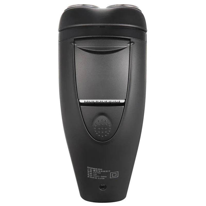 Premium 3-Blade Electric Shaver for Men - Sleek Black Design, Cordless Convenience, and Precision Blades for a Smooth Shave