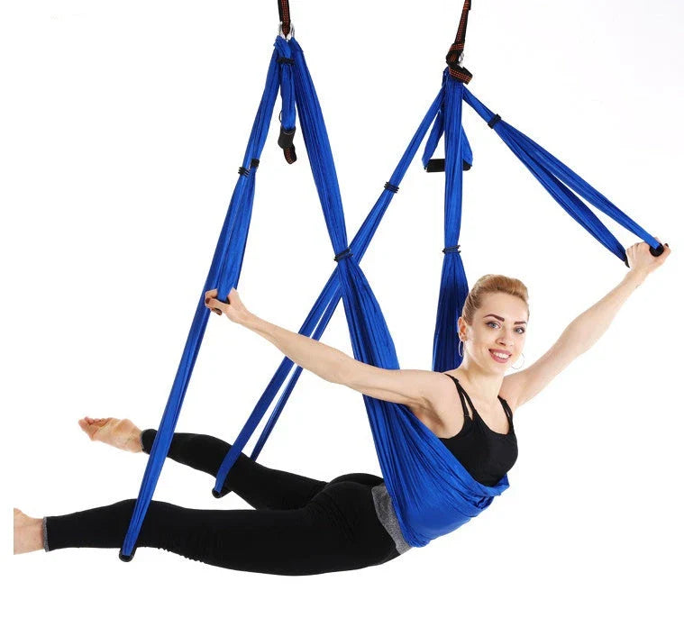 Premium Anti-Gravity Yoga Hammock for Aerial Dance and Fitness - Smooth Rotation, High-Strength Nylon Fabric, Versatile Design