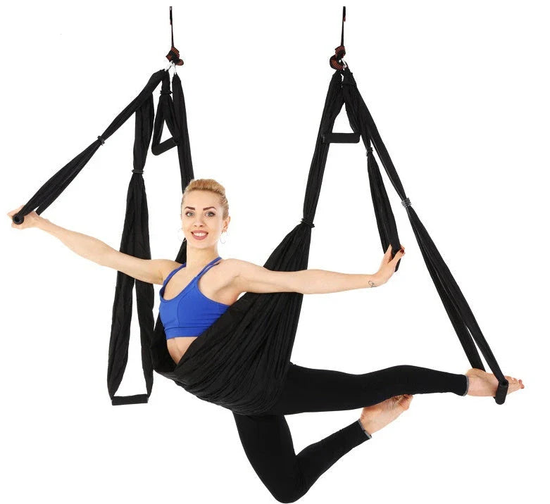 Premium Anti-Gravity Yoga Hammock for Aerial Dance and Fitness - Smooth Rotation, High-Strength Nylon Fabric, Versatile Design
