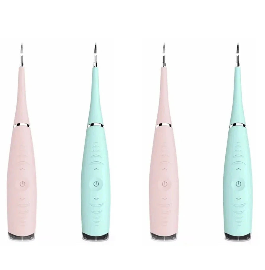 Waterproof Electric Toothbrush Cleaner with Vibrating Head, Silica Gel and ABS Materials, Ergonomic Handle for Effective Plaque and Tartar Removal