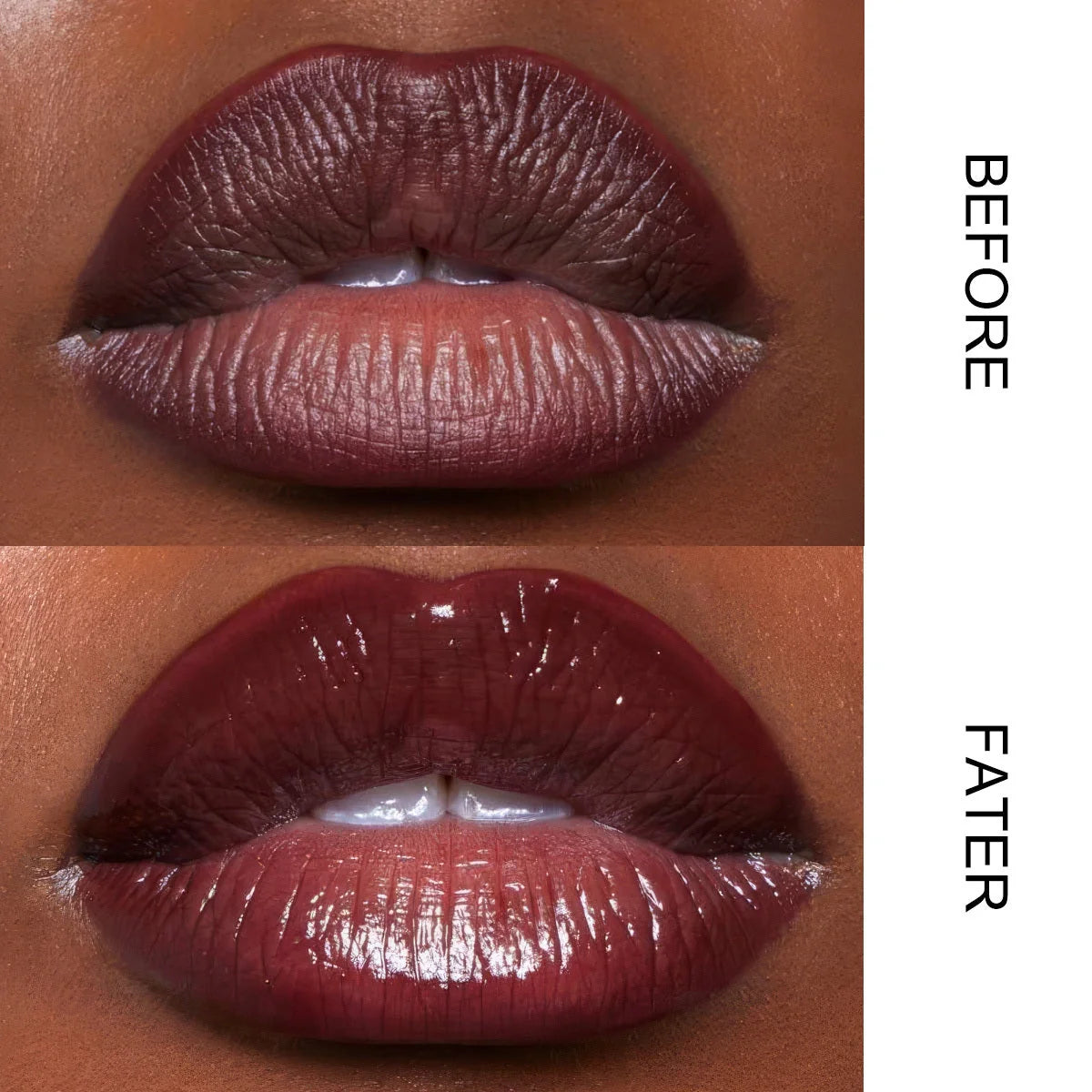 PHOFAY Shiny Lip Plumper Gloss - Volumising Lip Enhancer with Glossy, Radiant Finish