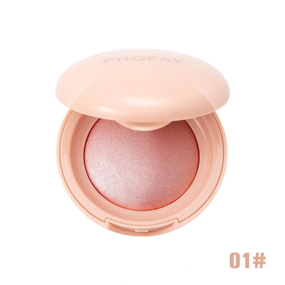 PHOFAY Radiant Powder Blush - A luxurious, luminous formula that enhances your natural beauty with a healthy, glowing complexion.
