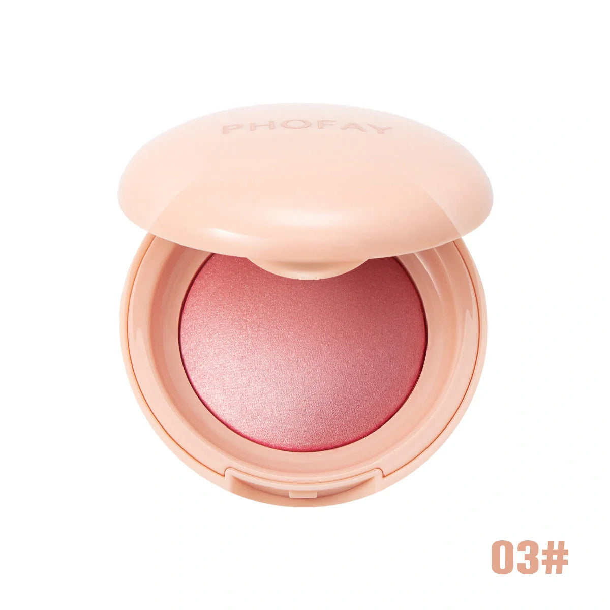PHOFAY Radiant Powder Blush - A luxurious, luminous formula that enhances your natural beauty with a healthy, glowing complexion.